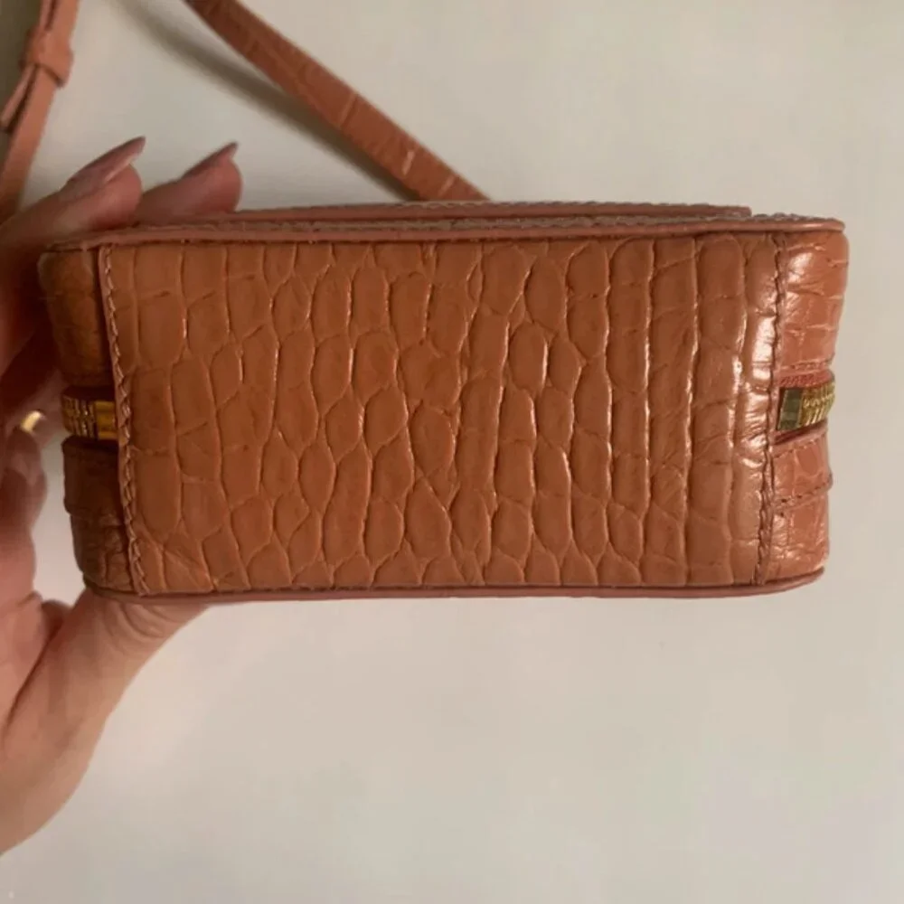 French designer A.P.C. Mini Louisette Leather Bag in Powder Pink BNWT + Dustbag - Picture 8 of 16